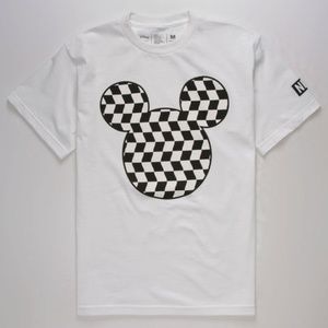 vans x mickey mouse t shirt